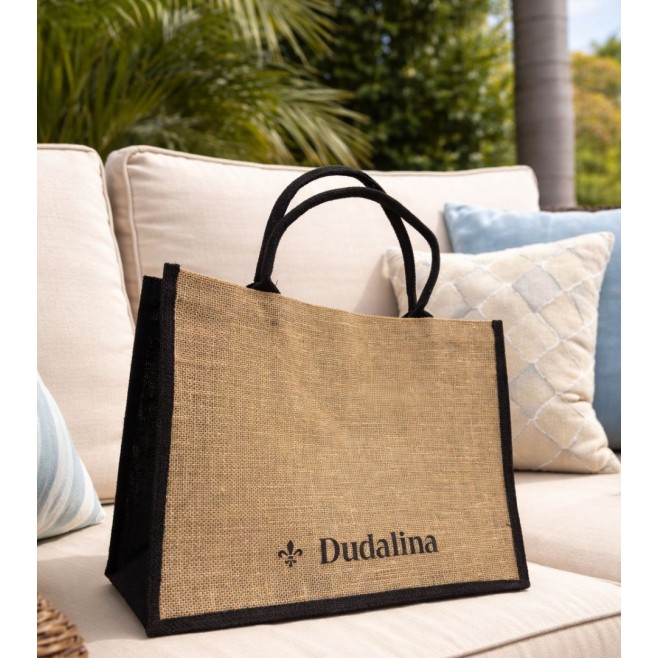 Sacola de Juta Grande Personalizada 