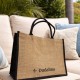 Sacola de Juta Grande Personalizada 