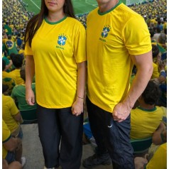Camisa Futebol Seleção Brasileira Personalizada