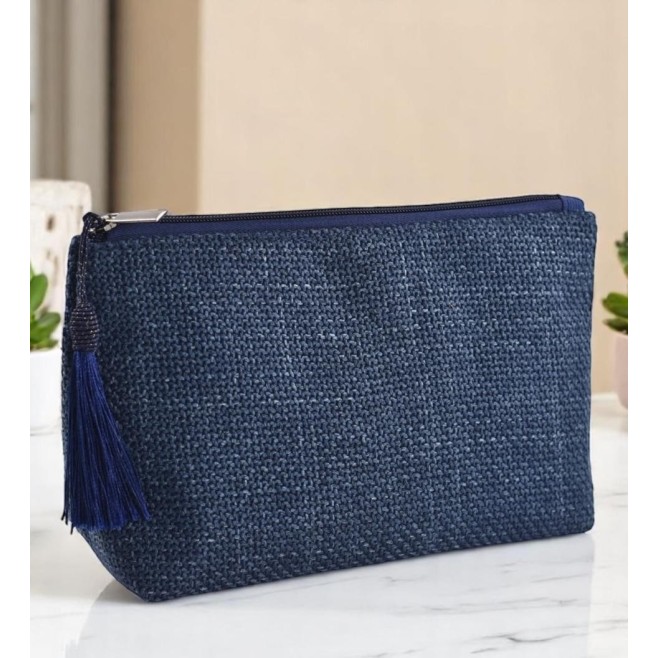 Necessaire Tecido Entrelaçado Personalizado