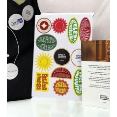 Cartela de Adesivos de Vinil com Recorte Personalizado