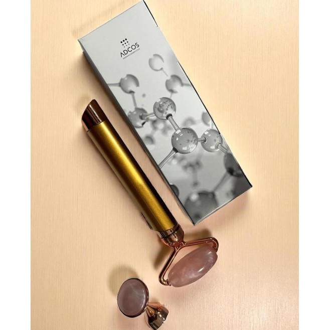 Massageador Face Roller Elétrico Pedra Jade Personalizado