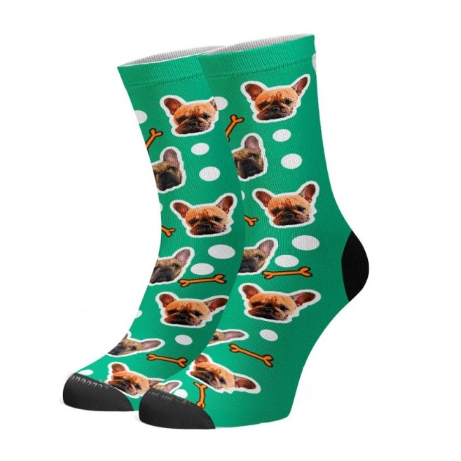 Meia Cano Alto Personalizada