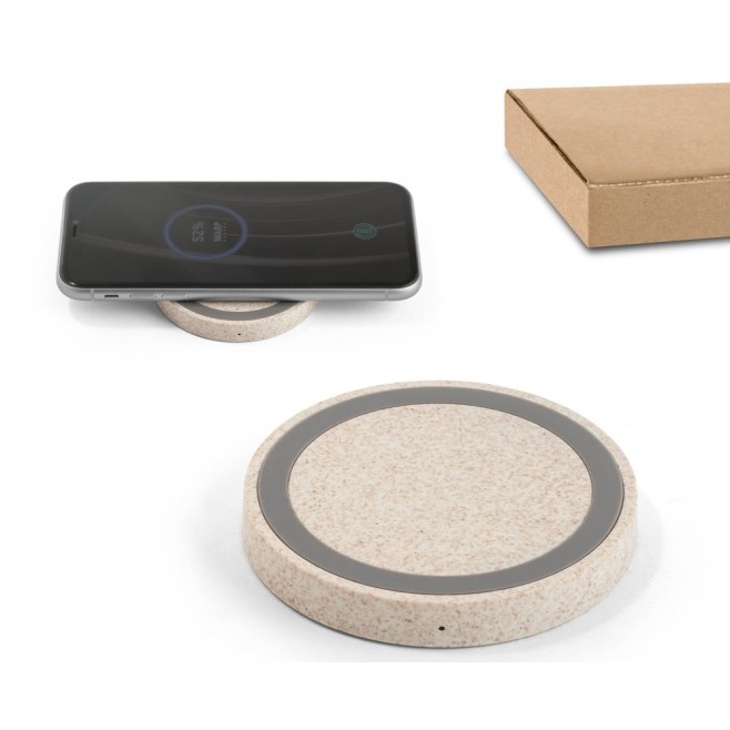 Carregador Wireless em ABS Personalizado