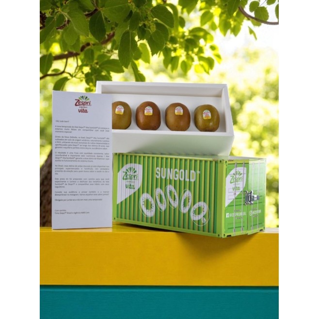 Press kit Zespri Vita Container Personalizado