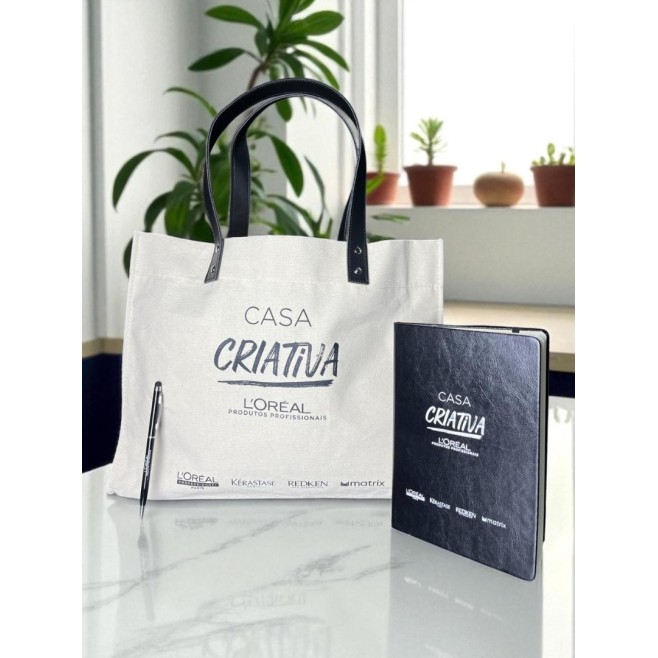 Bolsa Casa Criativa L'Oréal Personalizada