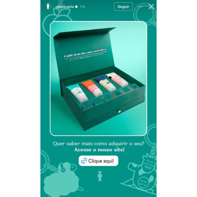 Press Kit BOTI BESTIE O Boticário Personalizado