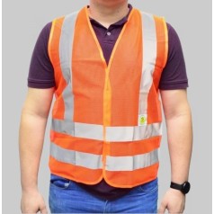 Colete Refletivo Tecido Telado