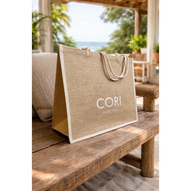 Sacola de Juta Personalizada 