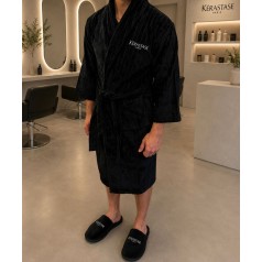 Roupão Preto Kerastase Personalizado