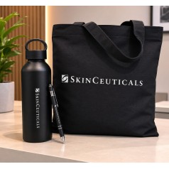 Kit Bolsa ecológica, Garrafa e Caneta Skinceuticals Personalizado