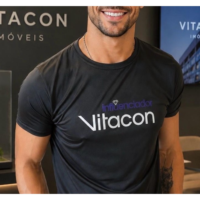 Camiseta Dry fit Vitacon Personalizada
