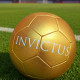 Bola Dourada Invictus Personalizada
