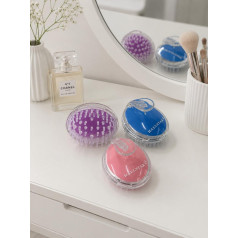 Escova Massageadora Capilar Silicone P/ Banho Personalizada