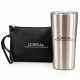 Kit Necessaire e Copo Inox L'Oréal Personalizado