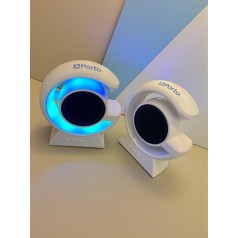 Caixa de Som com Luminária Personalizada 