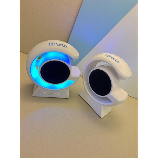 Caixa de Som com Luminária Personalizada 