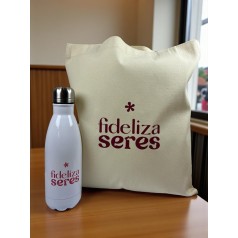 Ecobag e Garrafa Seres Personalizada