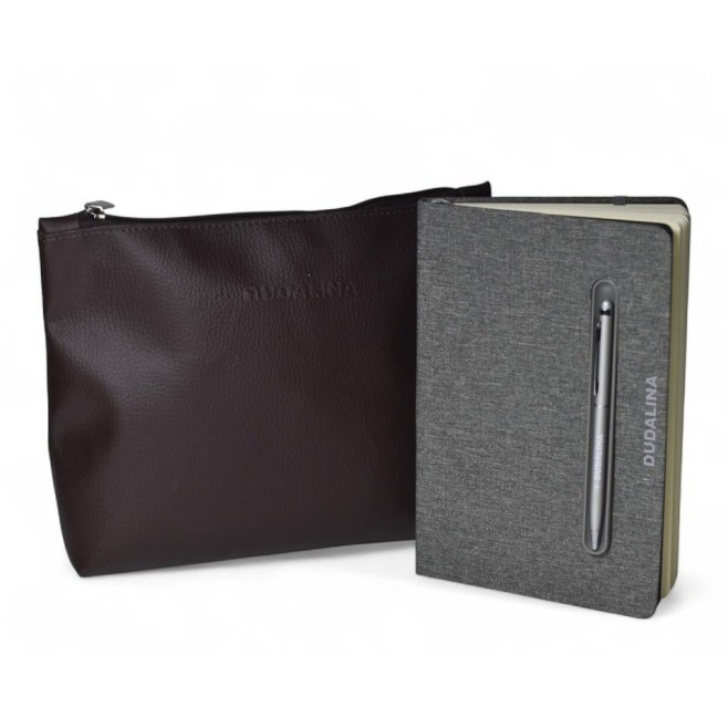 Kit Necessaire e  Caderno Dudalina Personalizado
