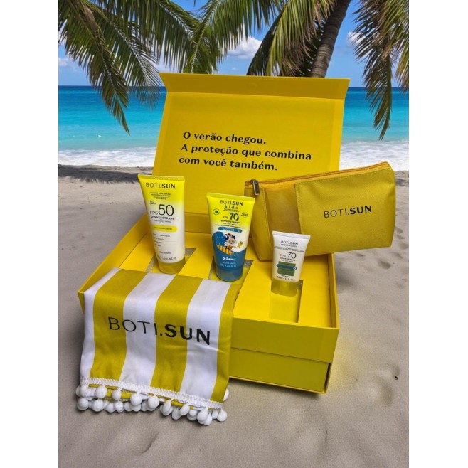Press kit Exclusivo Boti Sun Personalizado