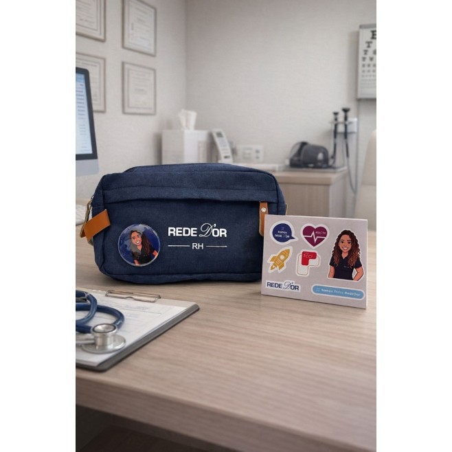 Necessaire de Poliéster Para Personalizar com Logo