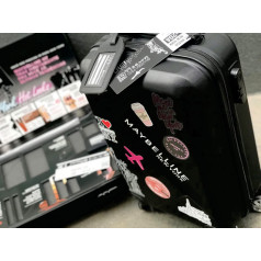 Press kit Mala de Viagem Maybelline New York Personalizada
