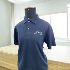 Camiseta Polo com Bordado CeraVe Personalizado