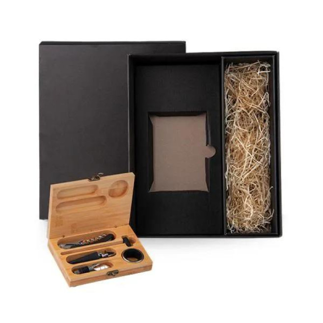Kit Acessórios para Vinho Personalizado