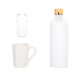 Kit Garrafa, Caneca E Fone Bluetooth - 3 Pçs Personalizado 