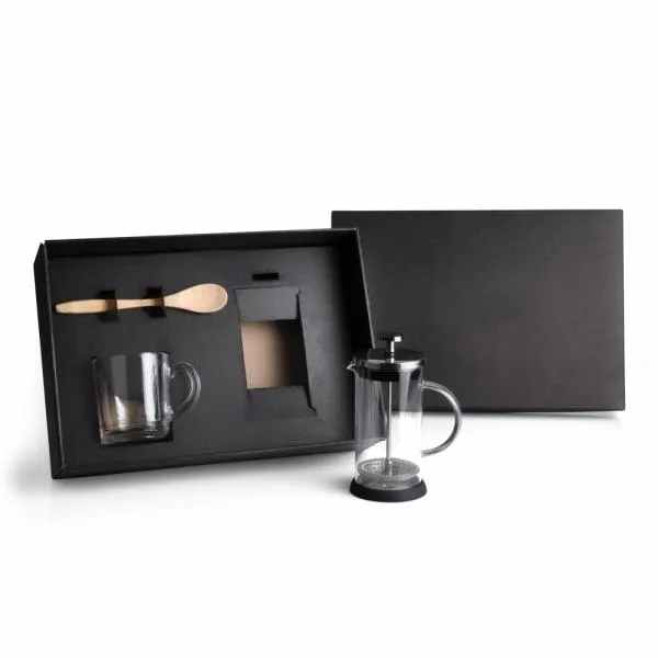Kit Para Café Com Prensa Francesa 3 Peças Personalizado