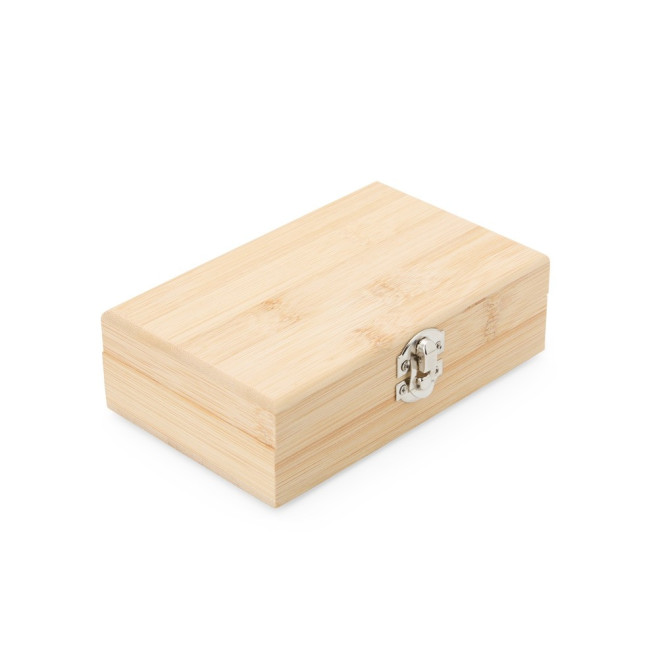 Kit Vinho Bambu 3 Peças Personalizado com Logotipo