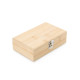 Kit Vinho Bambu 3 Peças Personalizado com Logotipo