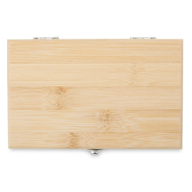 Kit Vinho Bambu 3 Peças Personalizado com Logotipo