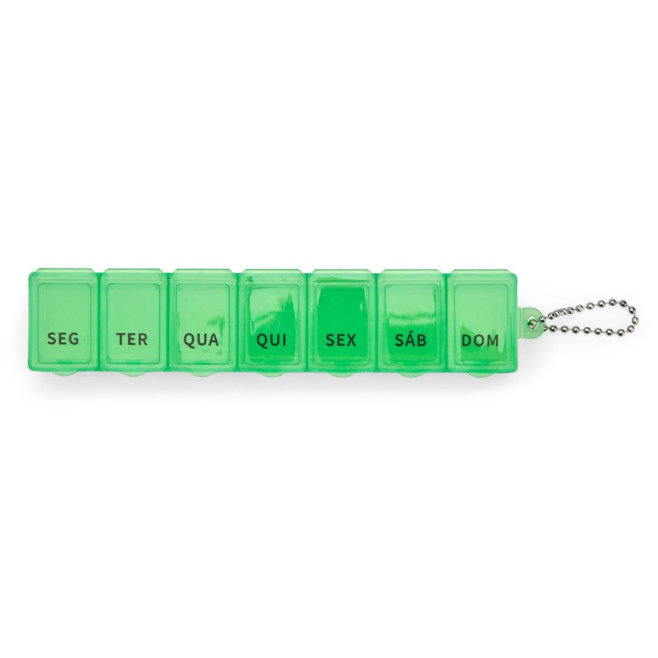 Porta Comprimidos Semanal Plástico Personalizado