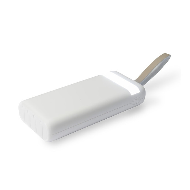 Power Bank 20.000mAh com Lanterna e Multissaídas Personalizado