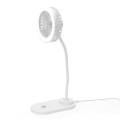 Ventilador com Led e Carregamento via Indução Personalizado