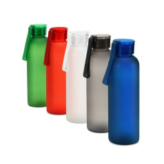 Squeeze esportiva em PET 100% reciclado, com acabamento fosco (600 mL) Personalizado