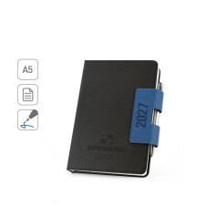 Agenda A5 com capa dura em PU Personalizada
