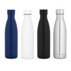 Garrafa térmica em aço inox 90% reciclado de parede dupla isolada a vácuo, com acabamento mate (810 mL) Personalizada
