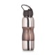 Squeeze plastico com metal 600ml com logotipo