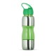 Squeeze plastico com metal 600ml com logotipo