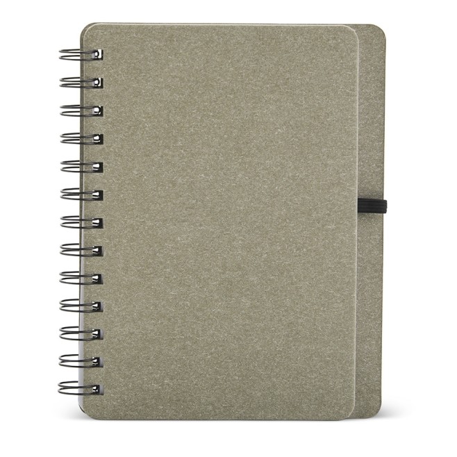 Caderneta kraft b6 com porta caneta personalizado