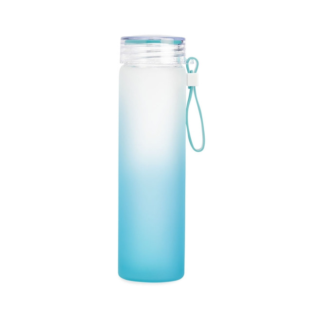 Garrafa de vidro 470ml com logotipo