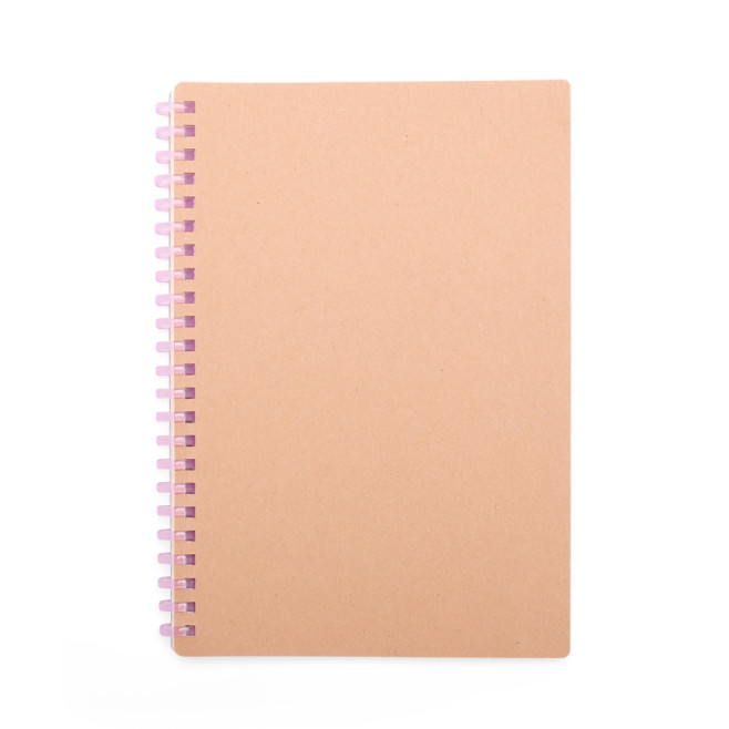Caderno kraft personalizado