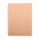 Caderno kraft com logotipo