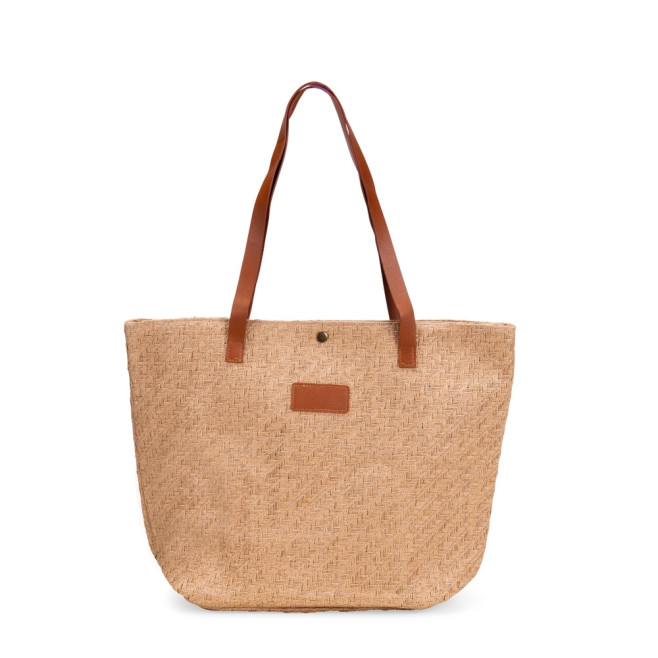 Bolsa palha trançada personalizado
