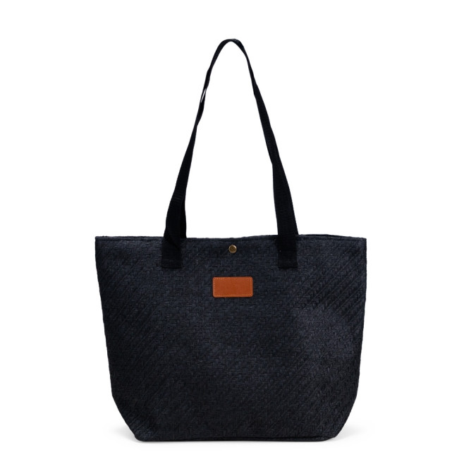 Bolsa palha trançada para brinde