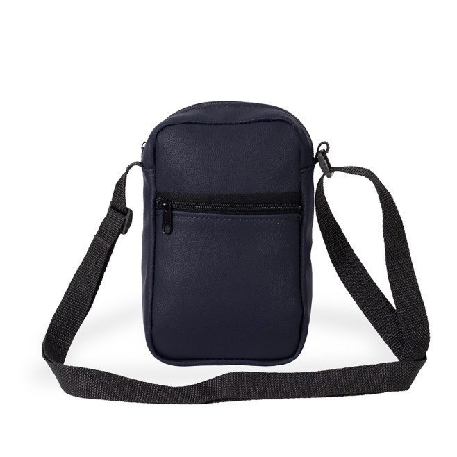 Bolsa de ombro couro sintético para brinde