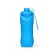 Garrafa dobrável silicone 600ml com logotipo